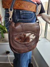 Leather Belt Bag - Brown